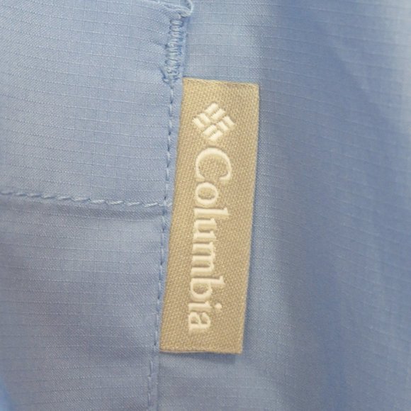 Columbia* Men's Short Sleeve Button Down Straight Hem Vented Back Shirt~ Size XL - Picture 5 of 12